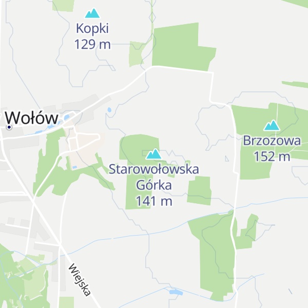 Map of Starowołowska Górka