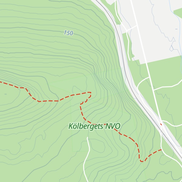 Map of Rönningsstugan