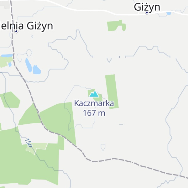 Map of Kaczmarka