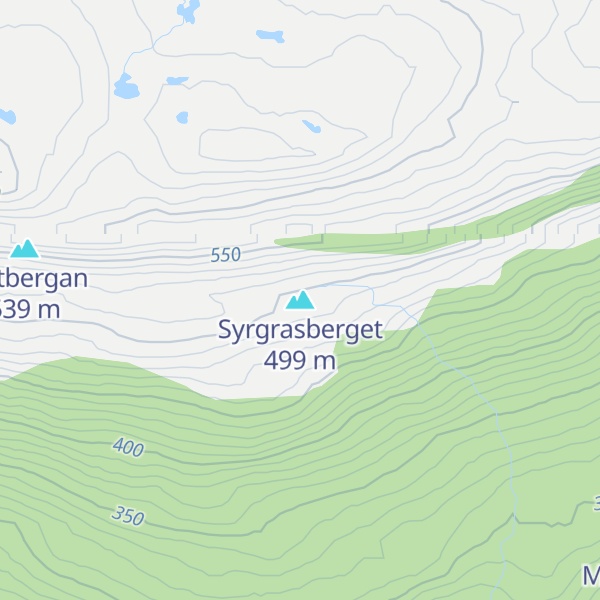 Map of Syrgrasberget