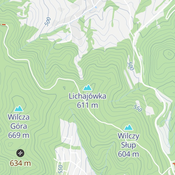 Map of Lichajówka