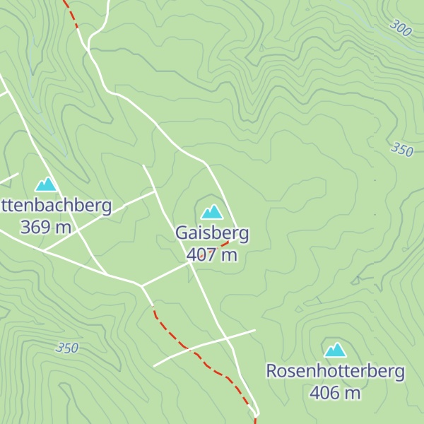 Map of Gaisberg