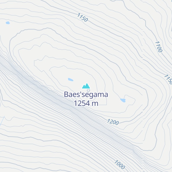 Map of Baes'segama