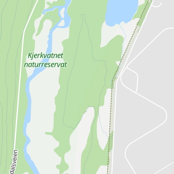 Map of Vassneshaugen