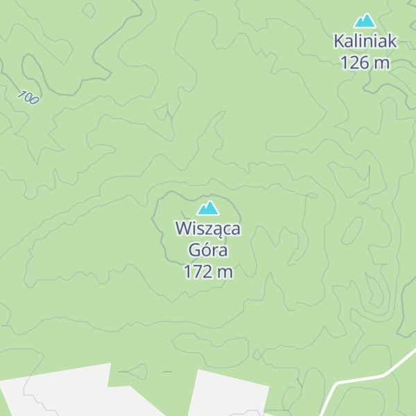 Map of Wisząca Góra