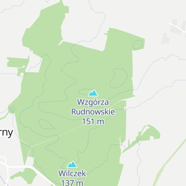 Map of Wzgórza Rudnowskie