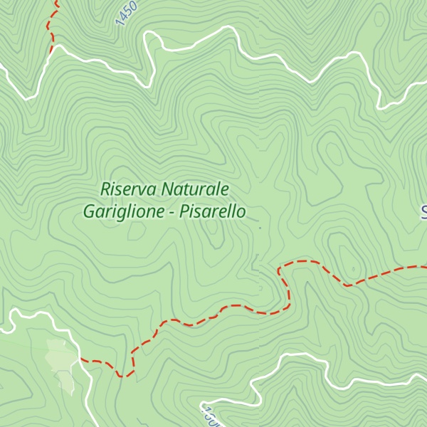 Map of Pietrascritta – Quota