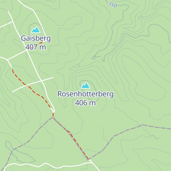 Map of Rosenhotterberg