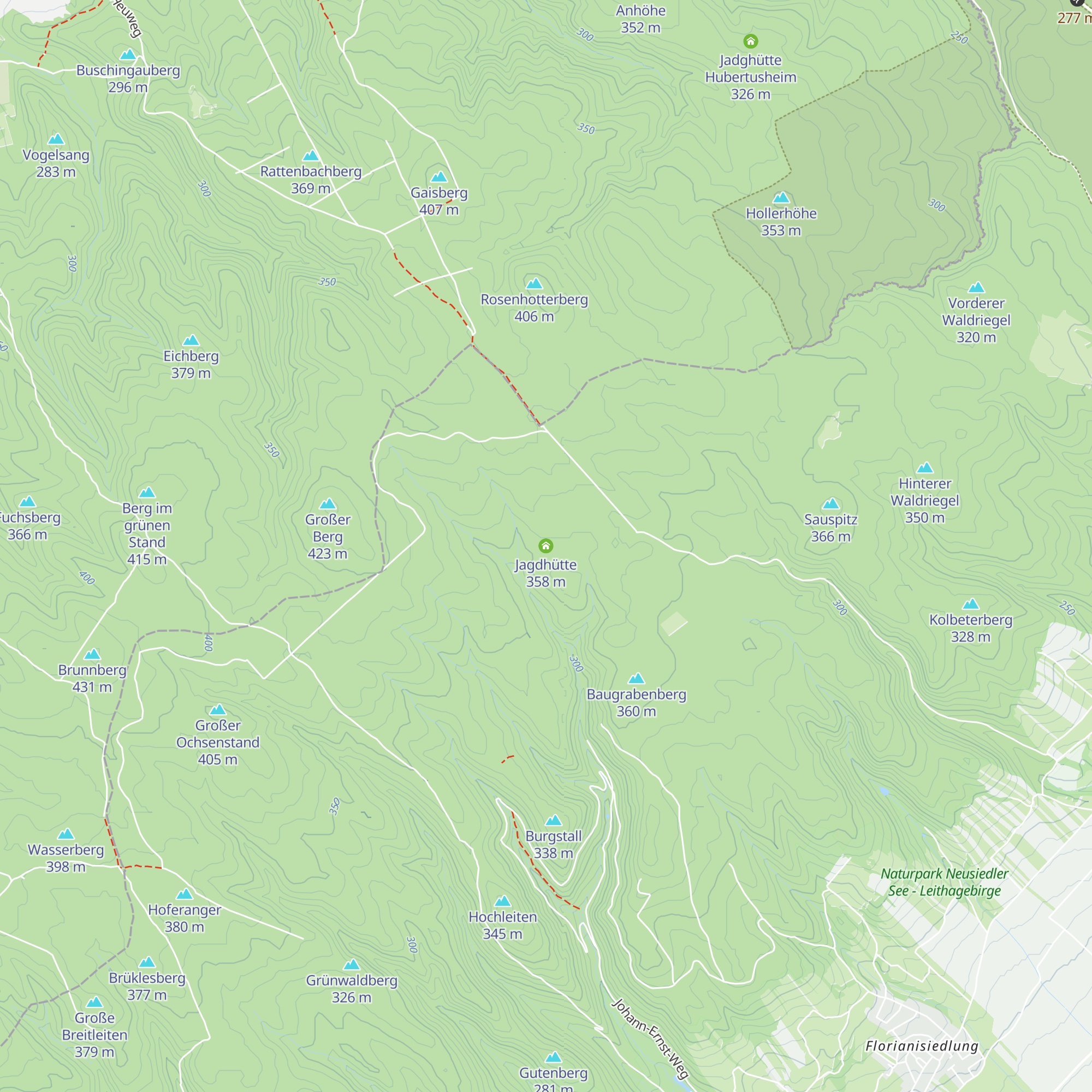 Jagdhütte map