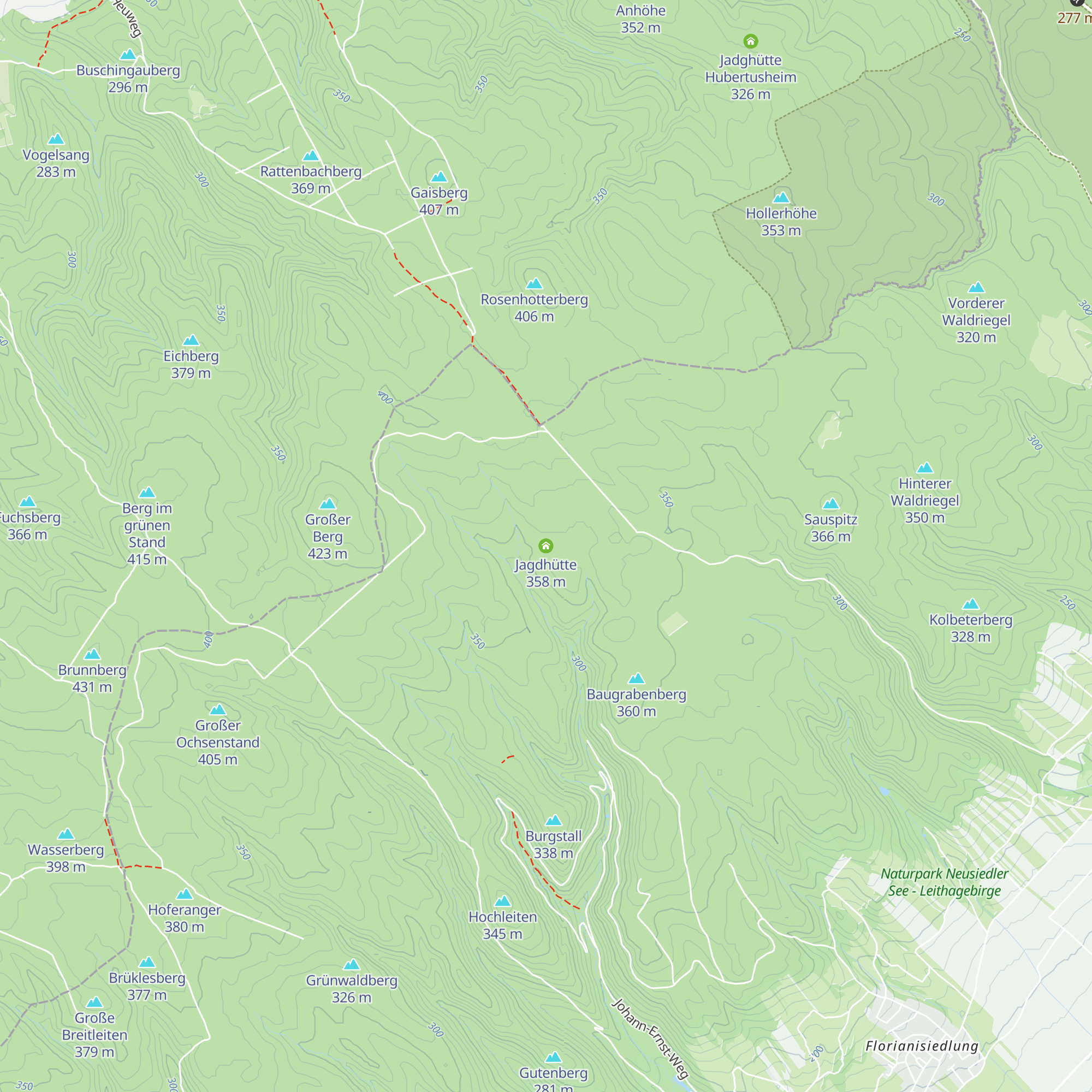 Jagdhütte map