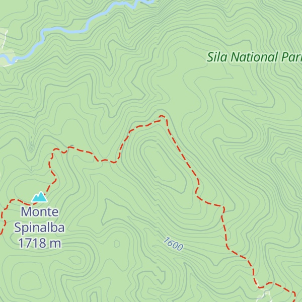 Map of Monte Femminamorta