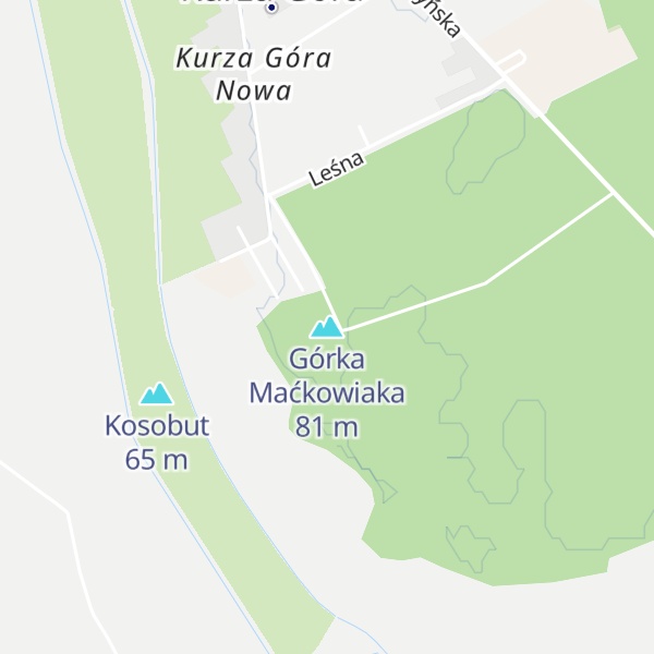 Map of Górka Maćkowiaka