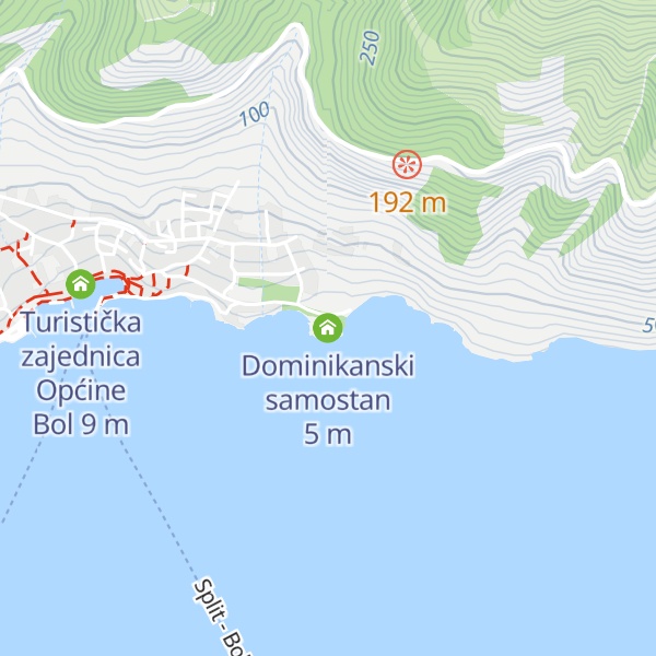 Map of Dominikanski samostan