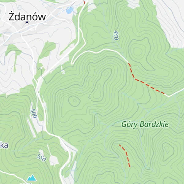 Map of Głownia