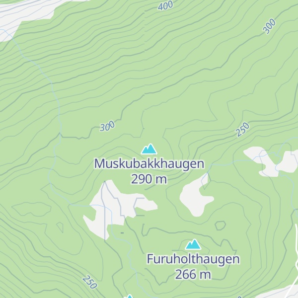 Map of Muskubakkhaugen