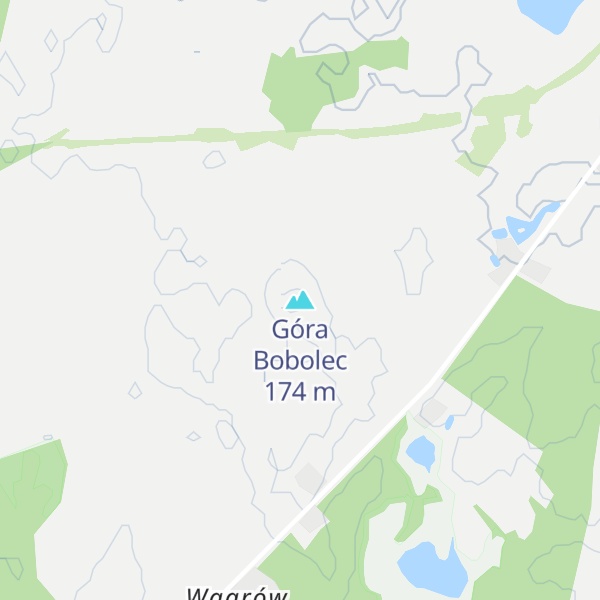 Map of Góra Bobolec