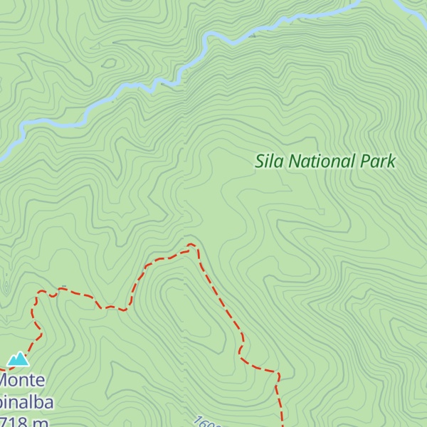 Map of Colle del Cucumino