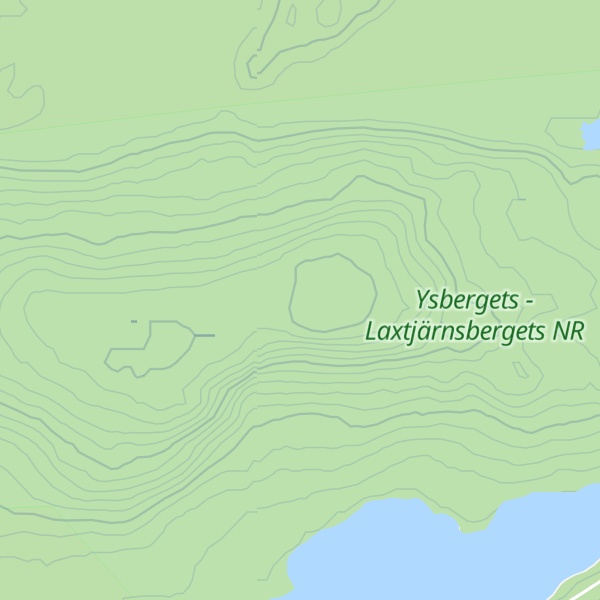 Map of Ysberget