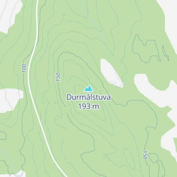 Map of Durmålstuva