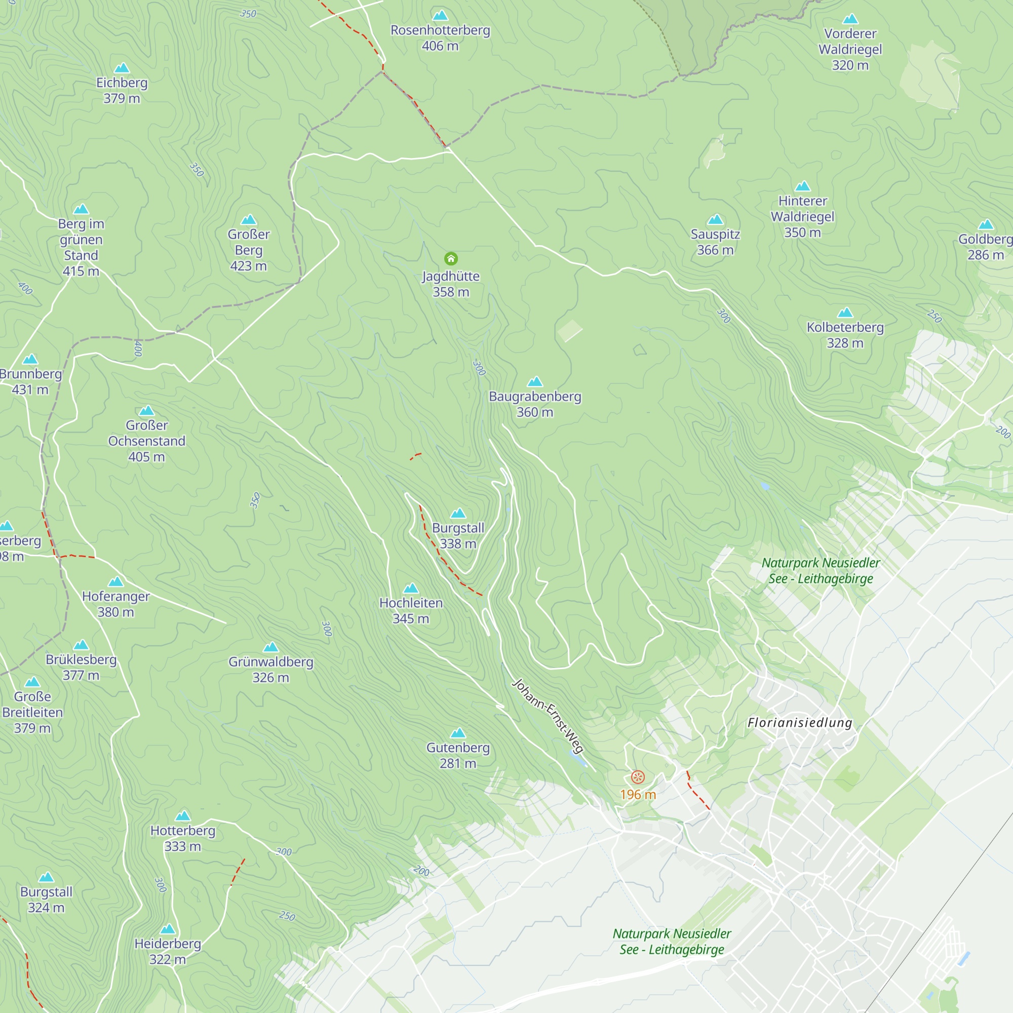 Roserlhütte map