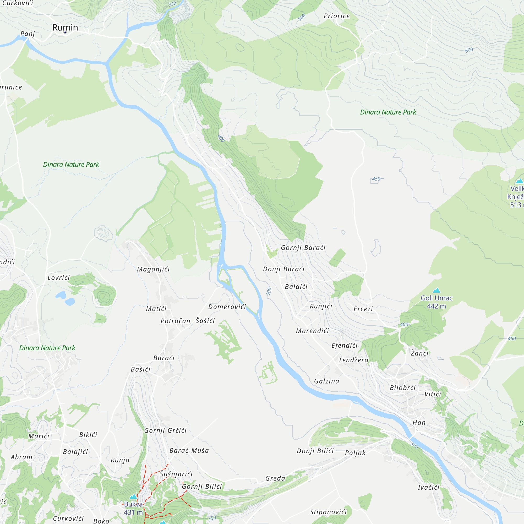 Apartman Ivan map