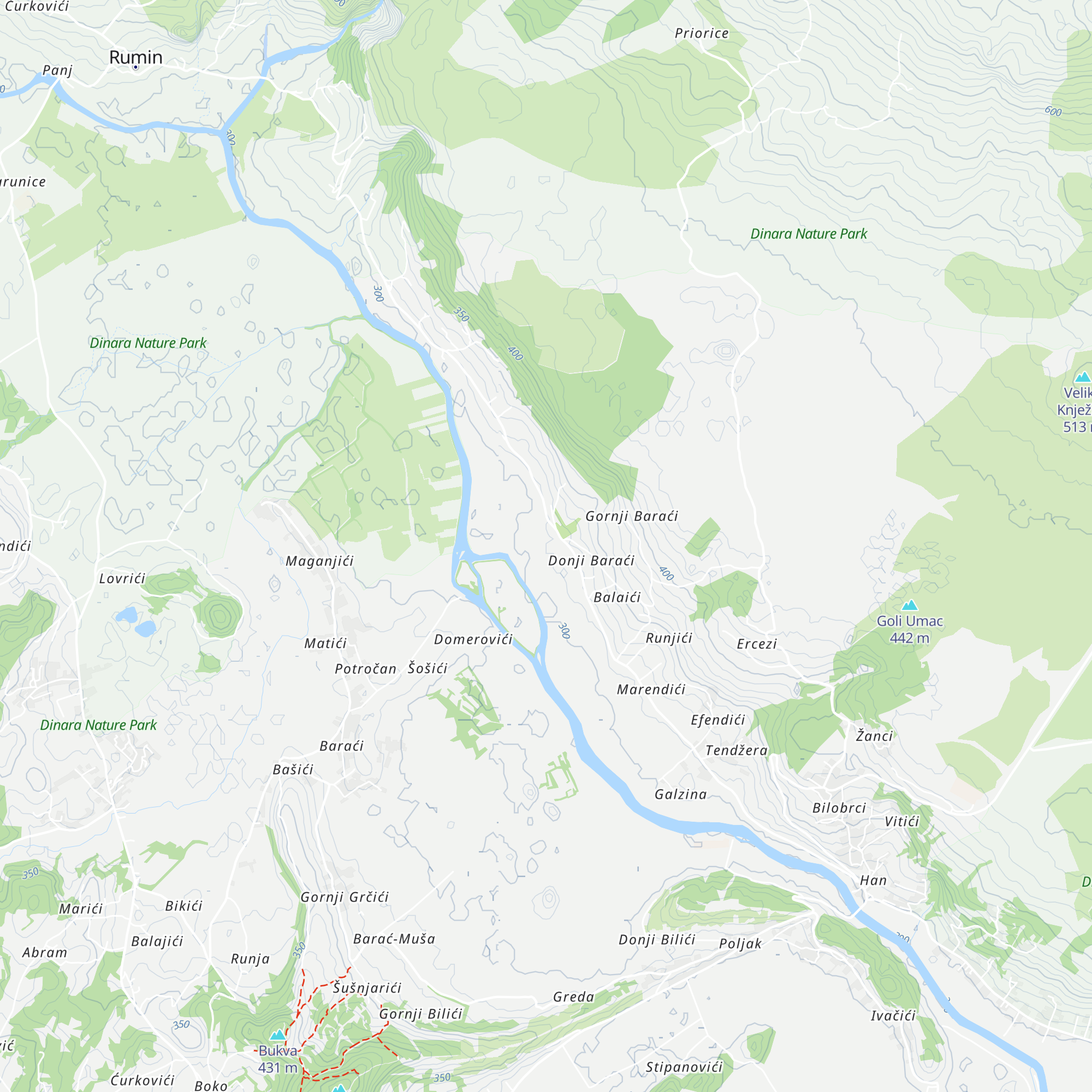 Apartman Ivan map