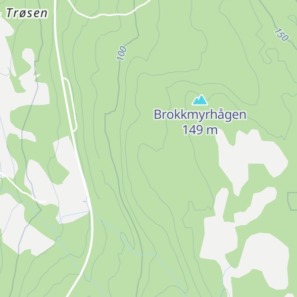 Map of Kvitberget