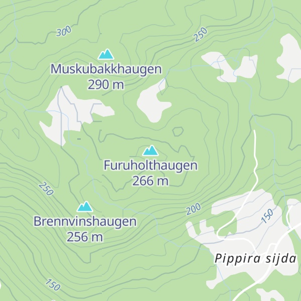 Map of Furuholthaugen