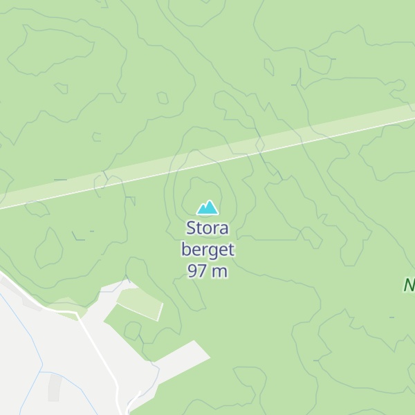 Map of Stora berget