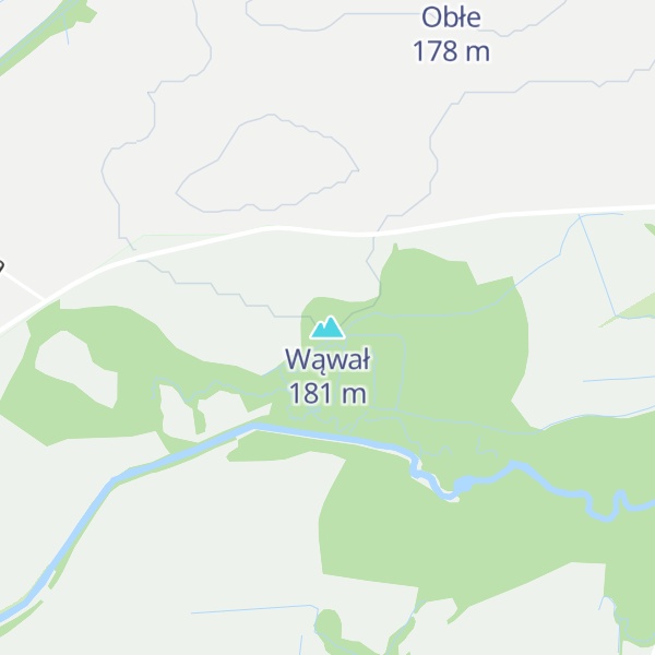 Map of Wąwał