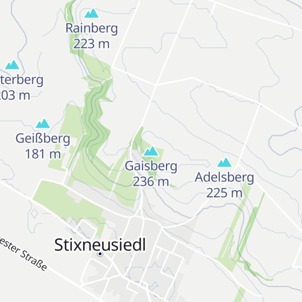 Map of Gaisberg