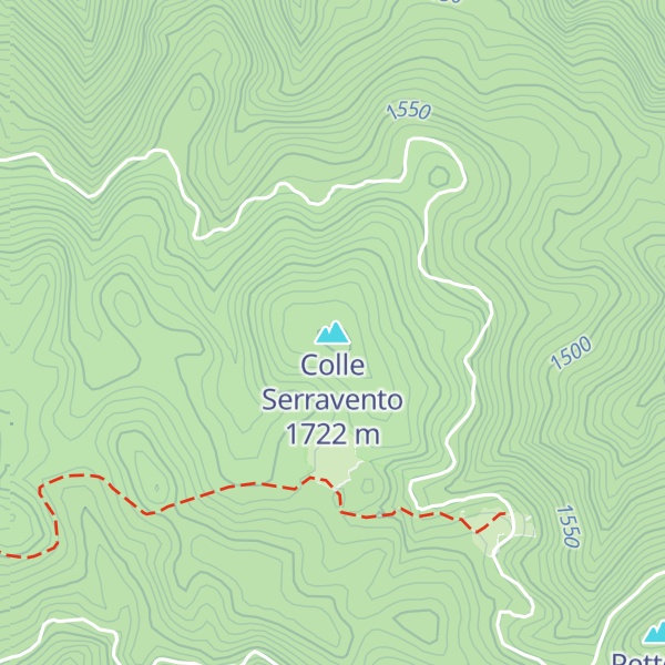 Map of Colle Serravento