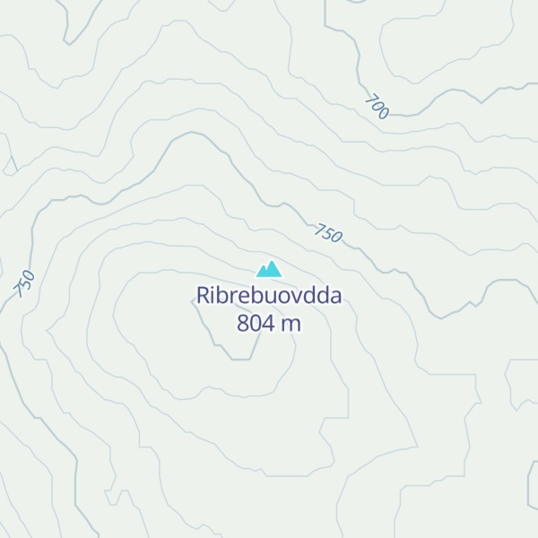 Map of Ribrebuovdda