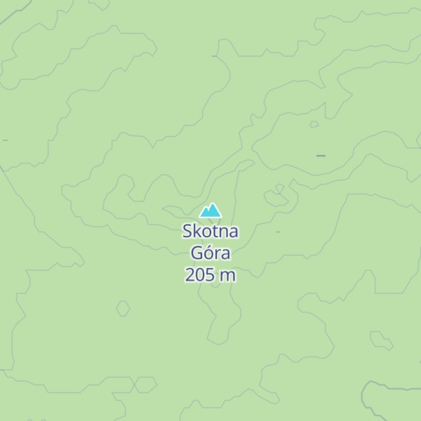 Map of Skotna Góra
