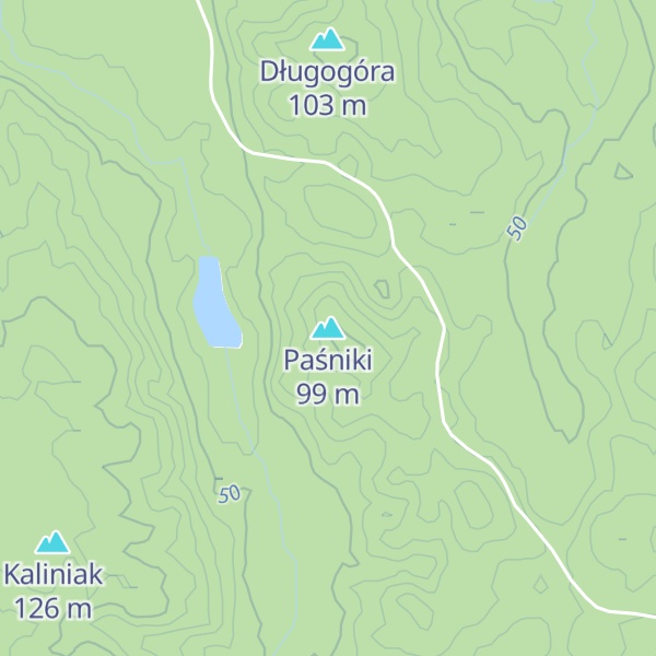 Map of Paśniki