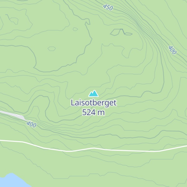 Map of Laisotberget