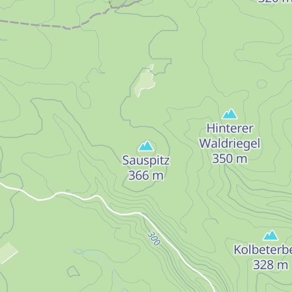 Map of Sauspitz