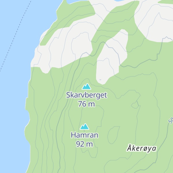 Map of Skarvberget
