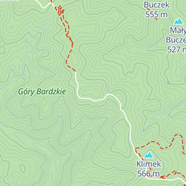 Map of Wielka Cisowa Góra