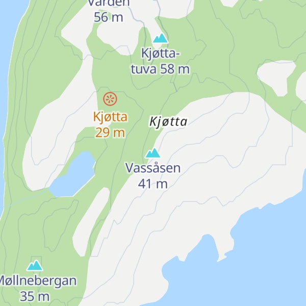 Map of Vassåsen