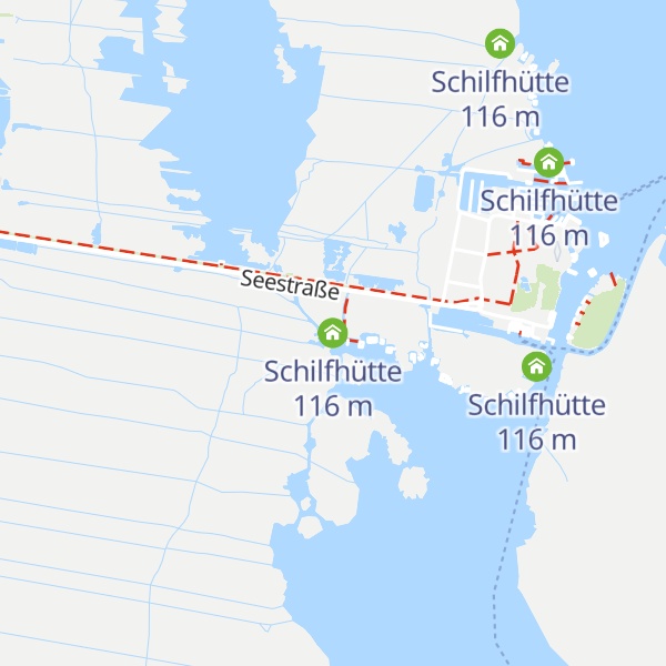 Map of Schilfhütte