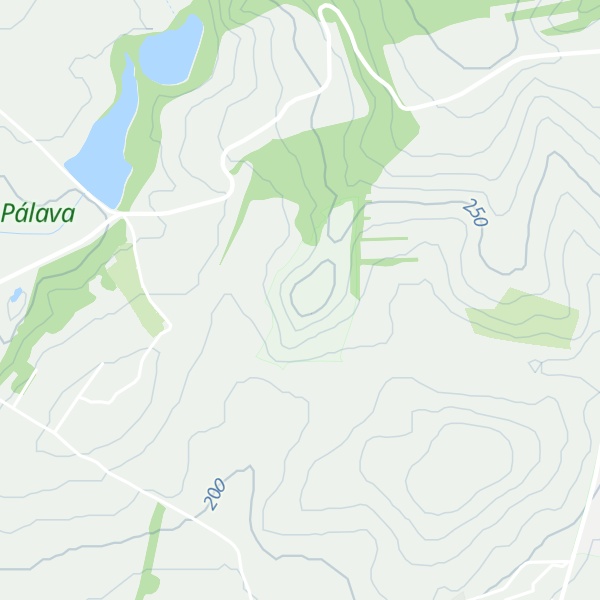 Map of Liščí vrch