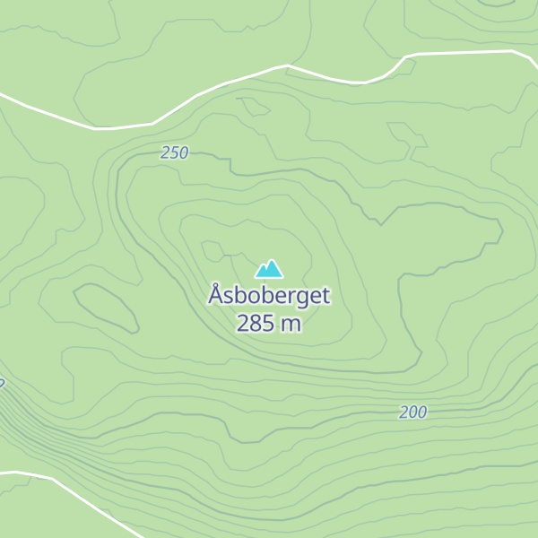 Map of Åsboberget