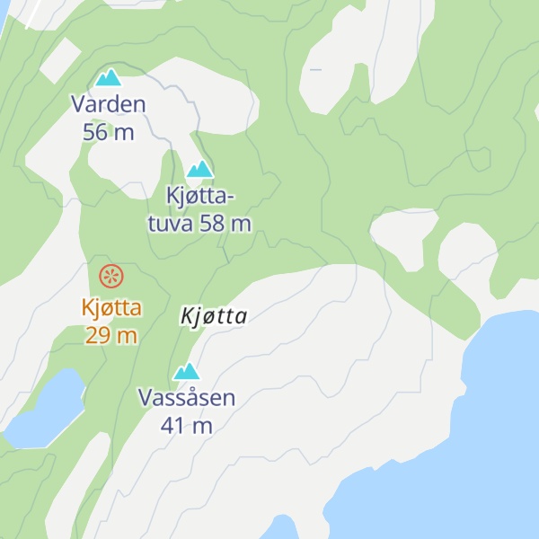Map of Rødmelåsen