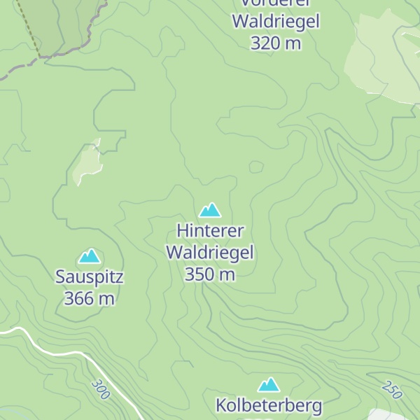 Map of Hinterer Waldriegel