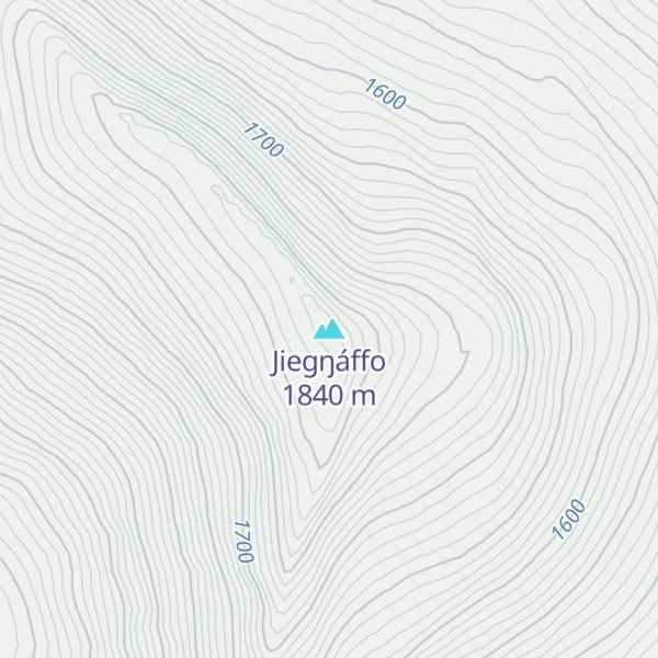 Map of Jiegŋáffo