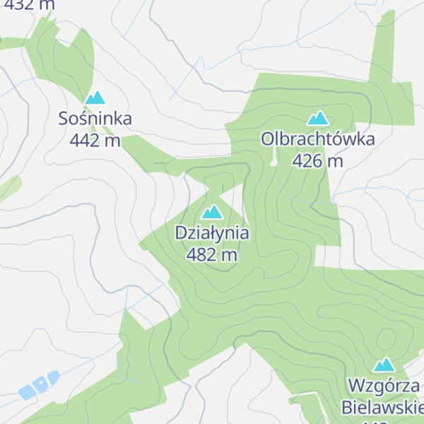 Map of Działynia