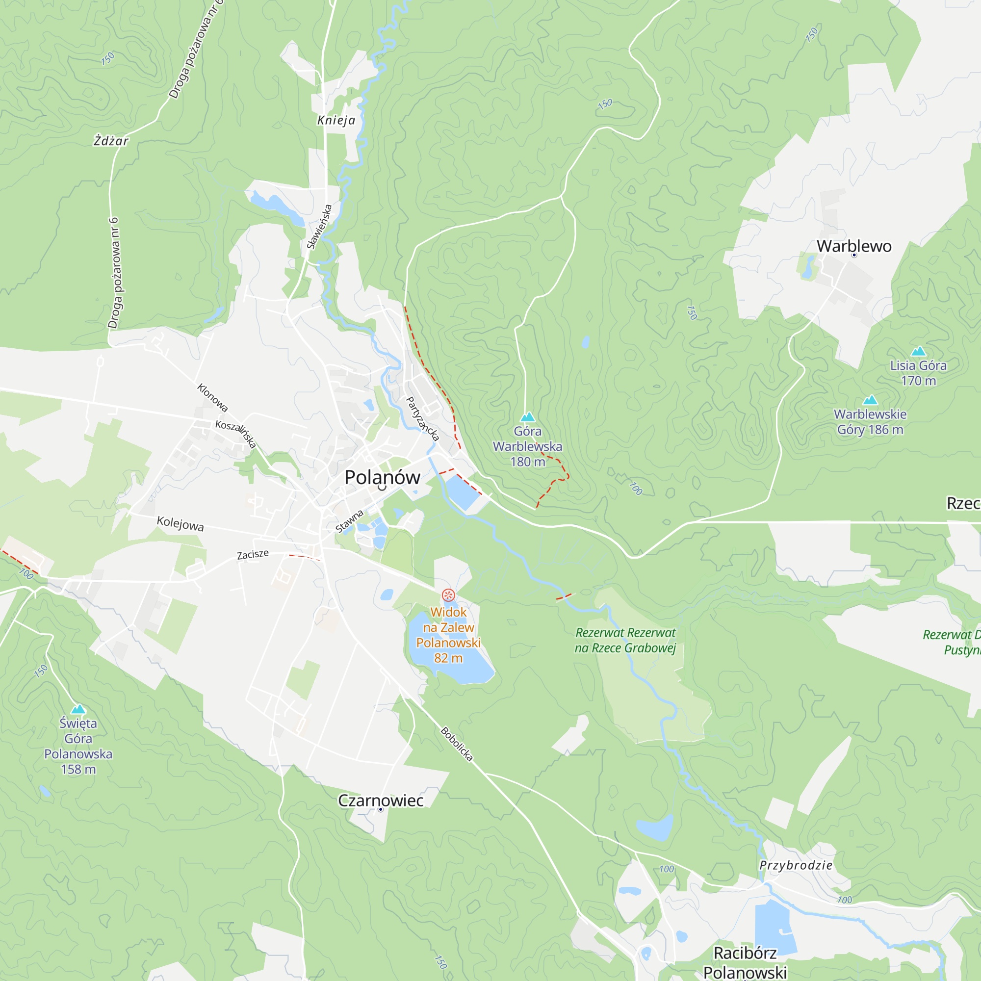 Chatka Puchatka map