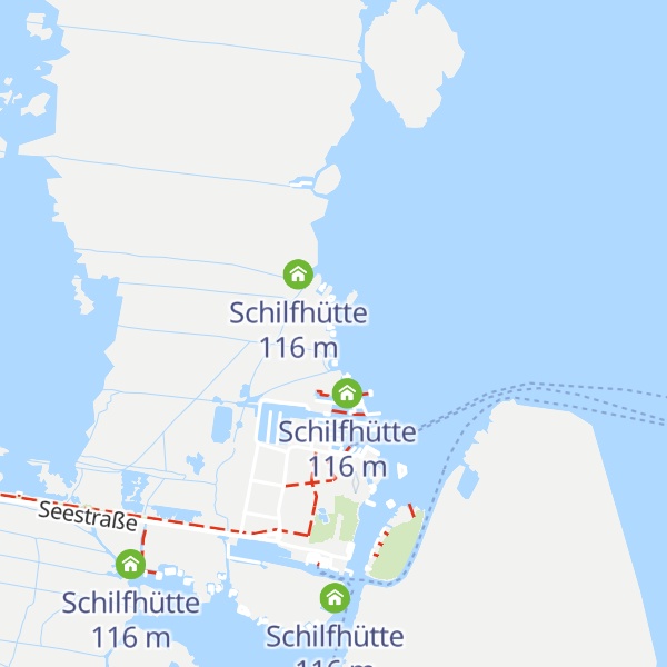 Map of Schilfhütte