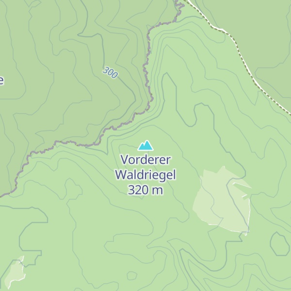 Map of Vorderer Waldriegel